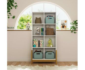 Mueble vertical con patas - Kaeos, 8 compartimentos