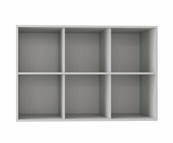 Mueble de almacenaje horizontal - Kaeos, 6 compartimentos