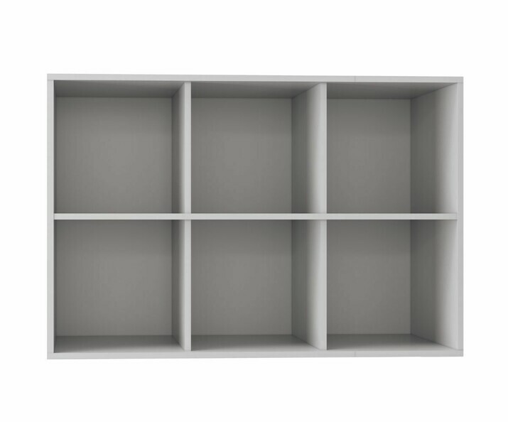 Mueble de almacenaje horizontal - Kaeos, 6 compartimentos