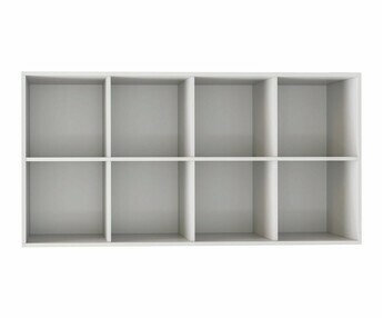 Mueble de almacenaje horizontal - Kaeos, 8 compartimentos