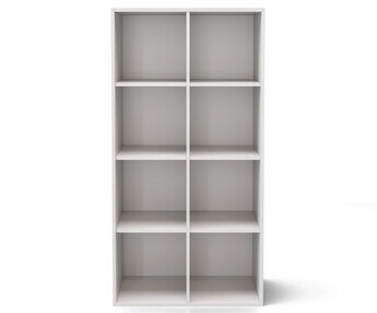 Mueble de almacenaje vertical - Kaeos, 8 compartimentos
