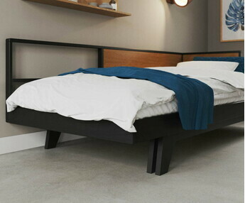 Detalle del pie de cama, cama nido - Clife