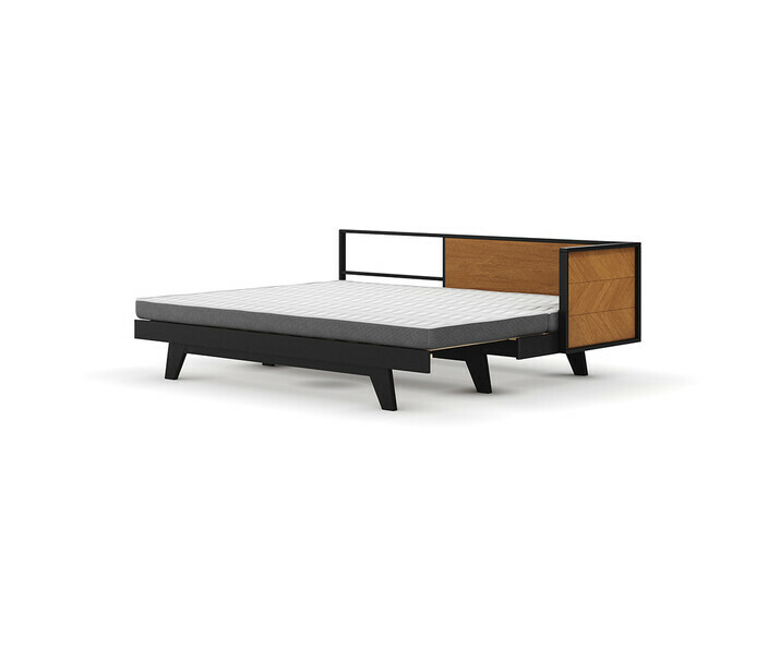 Cama nido con colchn - Clife, vista colchn dezplegado