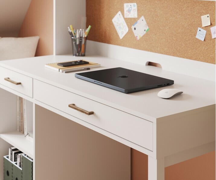 Detalle superficie del espacio de trabajo, escritorio - Denali