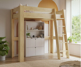 Biblioteca para cama alta - Nitra