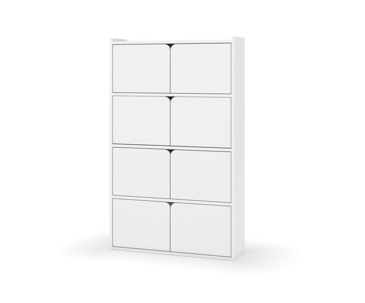 Biblioteca para cama alta - Nitra, opcin 8 puertas