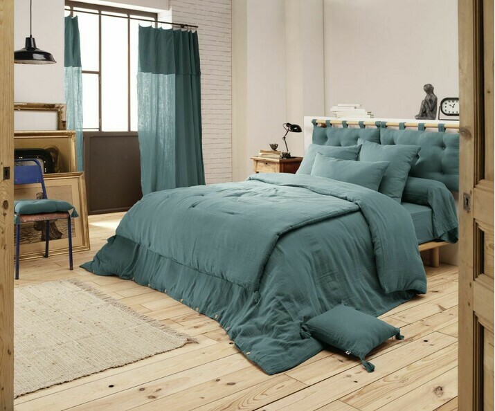 Juego de cama - Geode, Azul Cerceta