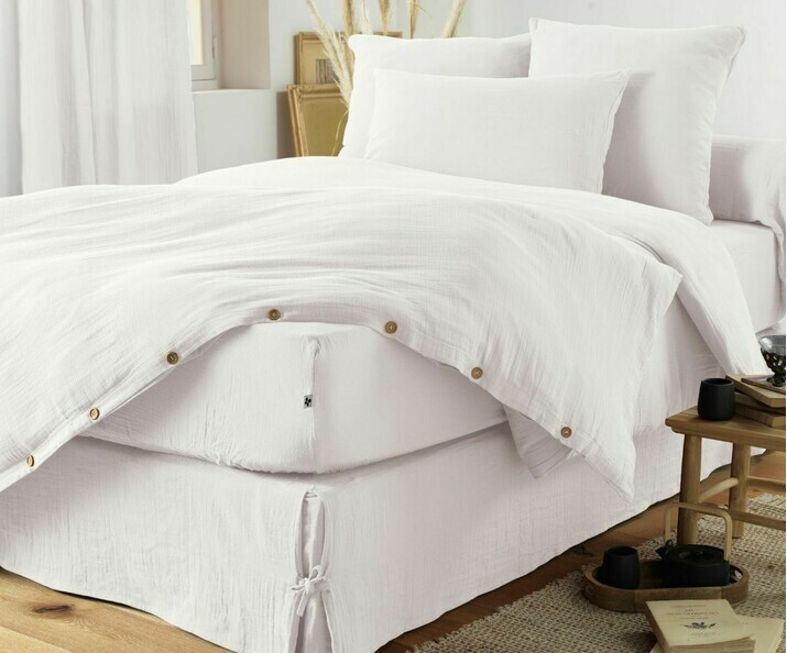 Juego de cama - Geode, Color Blanco