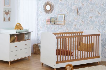 Cama Infantil con Barreras - Ari. Madera Maciza