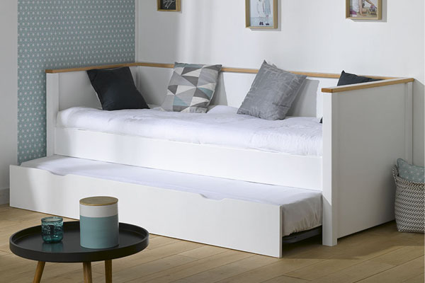 Sofá cama de madera colección NOVA